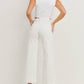 Patch Pocket Wide Leg - Off White
