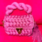 Wonderfully Woven Bag - Pink