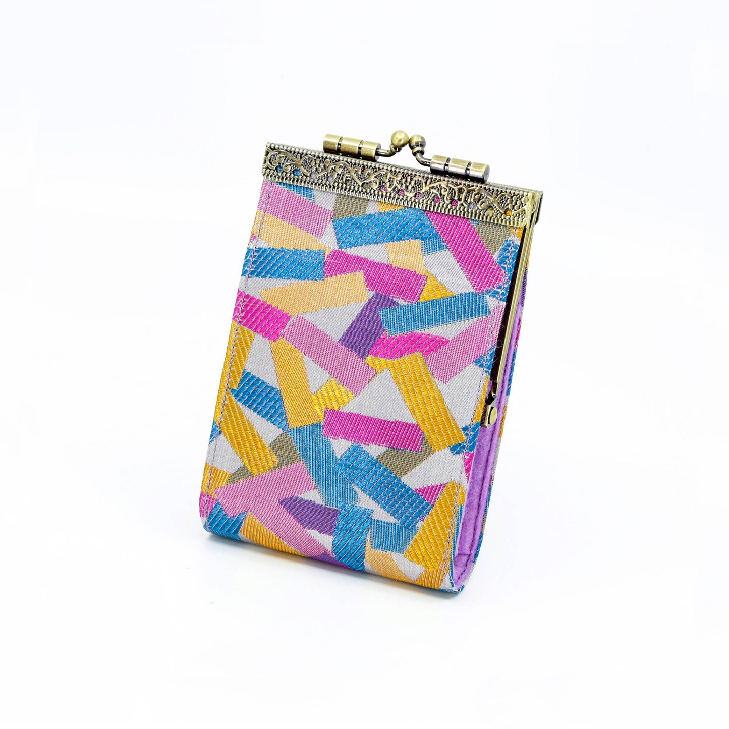 Cathayana - Confetti Pattern Brocade Card Holder with RFID Protection