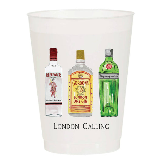 London Calling Gin - Reusable Cups - Set of 10