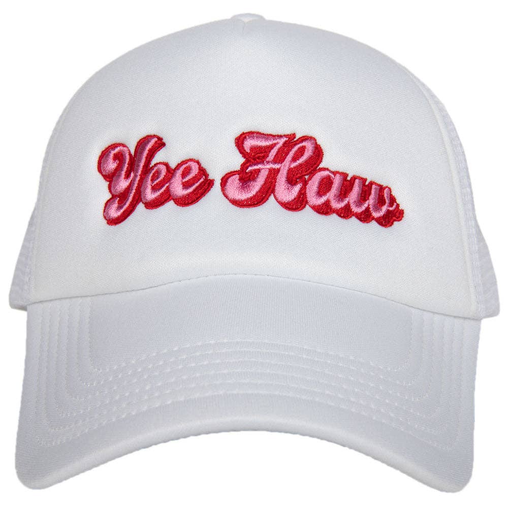 Katydid - Yee Haw Trucker Hat (White Foam)
