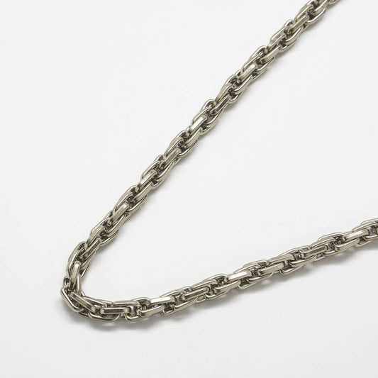 Admiral Row - Silver Weave Chain Necklace