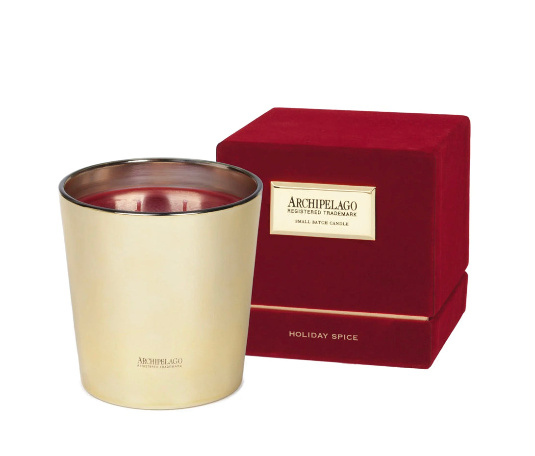 Archipelago Holiday Spice 3 Wick Candle