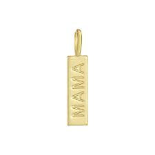 ICONS ‘Mama’ Word Bar Necklace Charm